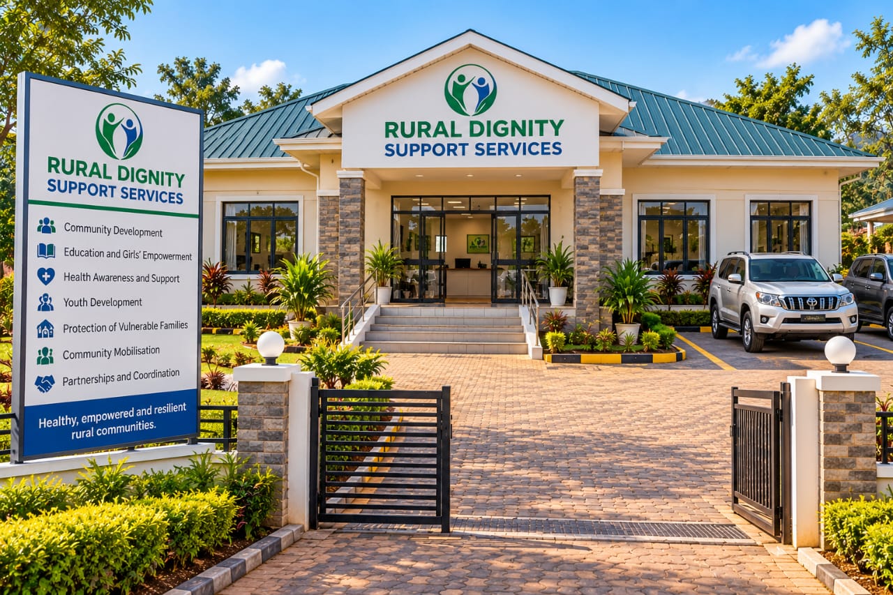 Rural Dignity Support Services Office and Signboard
